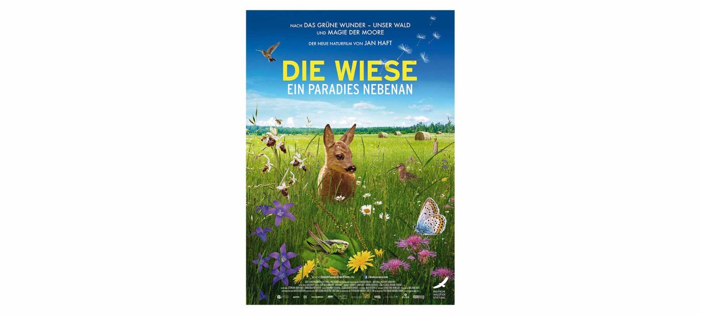 Plakat „Die Wiese – Ein Paradies nebenan“